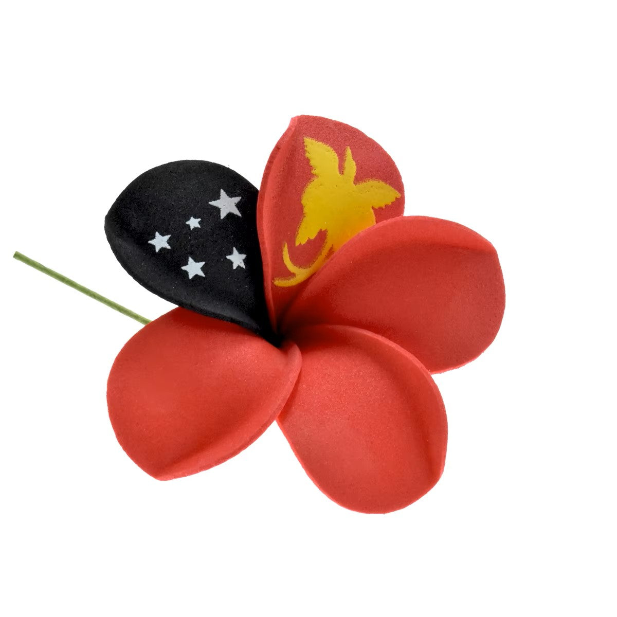 Frangipani Flag Hair/Ear Pin