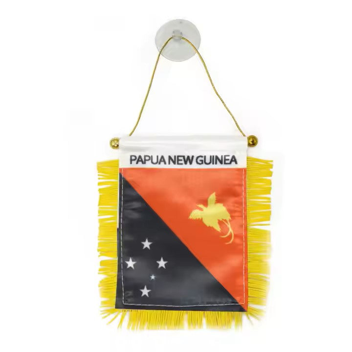 Car Window Flags - Pacific Island Nation Flags