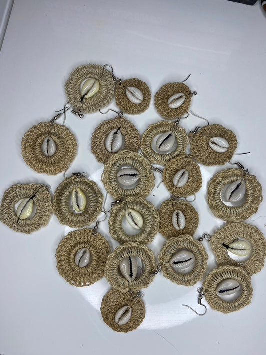 Handmade Woven Earrings